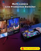 Picture of FoMaKo Video Mixer Switcher 5.5 Inch FHD LCD Screen 4-Channel HDMI Live Streaming Switcher 1080p 60FPS USB Recording USB3.0 Output PTZ Controller HDMI Video Switcher (Does not Support 4K) KC601 Pro