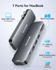 Picture of Vilcome USB C Adapter for MacBook Pro/Air M1 M2 M3 2023 2022 2021 2020 2019, 7-in-2 USB-C Hub MacBook Pro Accessories with Thunderbolt 3 PD Port, 4K@60Hz HDMI, 3 USB 3.0 Ports, TF/SD Card Reader