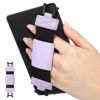 Picture of MoKo Soft Hand Strap for 6-8" Kindle eReaders Fire Tablet Kindle/Kobo/Voyaga/Sony Kindle E-Book Tablet, Black High-Elasticity Versatile Hand Strap Lightweight Finger Grip Holder, Taro Purple