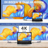 Picture of Talmosal 240W for Thunderbolt 3 Cable 5 ft, Support 8K@60Hz, 4K@144Hz 40Gbps / 240W PD Charging for iPhone 16/15, USB4, MacBook Pro, Docking, eGPU, SSD, Surface Pro