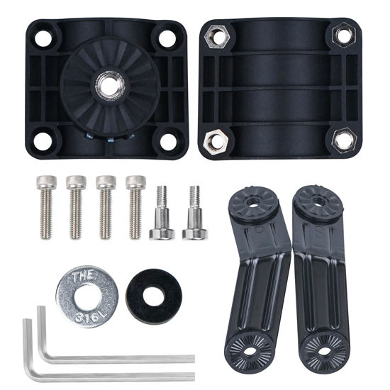 Picture of 010-12970-00 Adjustable LiveScope LVS32 Transducer Pole Mount, Panoptix Perspective Mode Mount Kit, Trolling Motor Mount Compatible with Panoptix LiveScope LVS32 Transducer