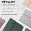 Picture of Allinside 13 Inch Laptop Sleeve Case for MacBook Air 13 2018-2024 (M2 A2681 M1 A2337)/ MacBook Pro 13 2016-2024 (M2 A2686 M1 A2338 A2251 A2289 A2159), PU Leather Envelope Laptop Case,Dark Green