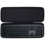 Picture of Lebakort Hard Carry Case Compatible with Logitech MX Keys S or MX Keys Advanced Keyboard (Graphite case)