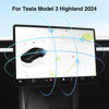 Picture of AAMHHM Screen Swivel Mount for Tesla Model 3 Highland 2024 Left/Right 30° Up/Down 15° Rotating Four Directions Aluminium Alloy Tesla Screen Rotating Bracket