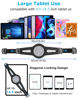Picture of Phichy Gooseneck Car/Truck Seat Rail Tablet Holder Mount for 9.5"-14.5" iPad, Heavy Duty Car Floor Bolt Tablet Mount for iPad Pro 11, 12.9/Air, Galaxy Tabs, Surface Pro/Go, Tablets, Other 13" Devices