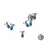 Picture of Junlinto,Laptop Bottom Case Screw for MacBook A1342 MC207 MC516 Back Cover Screw