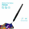 Picture of HUION PW500 Battery-Free Stylus for Huion KAMVAS GT-191V2(500K) / KAMVAS PRO 20/KAMVAS PRO 22 and Inspiroy Q11KV2 / WH1409V2 Graphics Tablet
