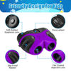 Picture of 3-8 Years Old Girl Easter Gifts, VNVDFLM Compact Binoculars for Kids Yard Toys, Best Gift for Girls Age 4-10 to Watching Birds, Telescope Gifts for 10 Years Old Boys to Wildlife (Purple)