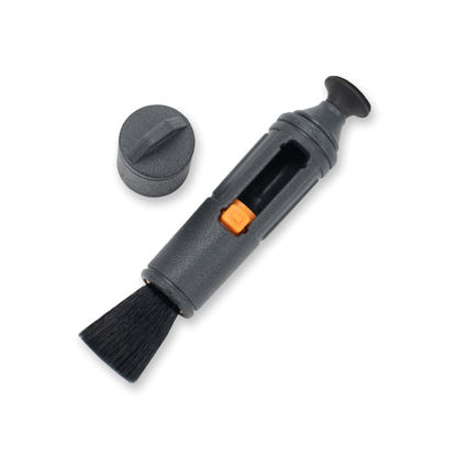 Picture of Carson C6 Series Reusable Compact Lens Cleaner with Dry Nano Particle Cleaning Formula with 13mm Round Tip and Retractable Brush (CS-35)