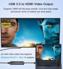 Picture of USB 3.0 to HDMI Adapter, USB 3.0 Hub with HDMI 1080P, USB 3.0, USB 2.0, USB C Data & Power Ports, USB Docking Station Extender for Monitor, PC, Laptop, Desktop Support Windows 7/8/10/11 & Mac OS