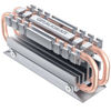 Picture of GRAUGEAR M.2 2280 NVMe SATA SSD Heatsink, Direct Touch Heatpipe, Dual Copper Heat Pipes, Aluminum Alloy Plate-Fin Design, 2 Thermal Conductivity Pads incl., 1.34 inches Height [G-M2HS06]