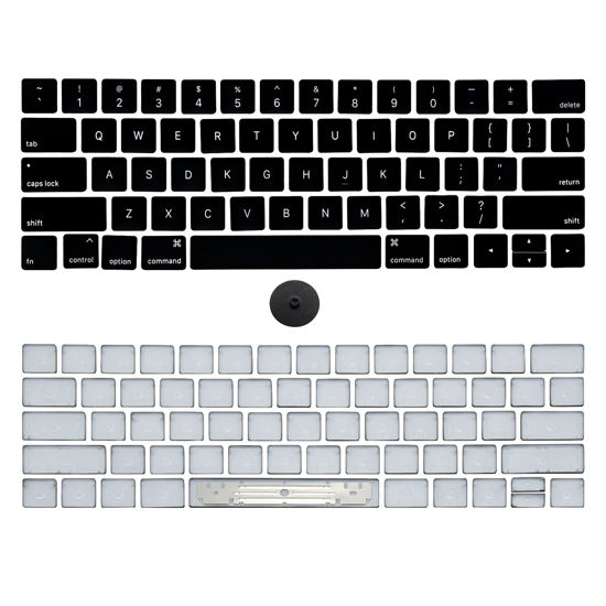 Picture of NUOLAISUN Keyboard Keycaps Keys Cap US Set Replacement for MacBook Pro A1706 A1707 2016 2017 Year 13" 15" Full Keycap with Removal Tool