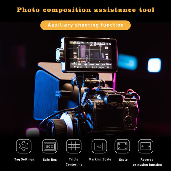 GetUSCart- VILTROX DC-550 Pro DSLR Camera Field Monitor - 5.5-Inch ...