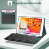 Picture of Fintie Keyboard Case for iPad 9th / 8th / 7th Generation (2021/2020/2019) 10.2 Inch, Soft TPU Back Stand Cover with Pencil Holder, Magnetically Detachable Bluetooth Keyboard, Midnight Green