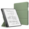 Picture of MoKo Stand Case for Kindle Scribe (2024/2022 Released) - Premium Leather Trifold Stand Cover with Pen Holder, Auto Sleep/Wake for 10.2" Amazon Kindle Scribe 2024/2022, Celadon