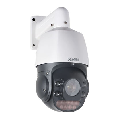 Picture of SUNBA 4K 8MP PTZ Camera Outdoor, IP PoE+ Security Dome, 20X Optical Zoom, Two Way Audio &Built-in TF Card Slot, 24x7 Automatic PTZ Tour, Night Vision up to 328ft (405-D20X 4K)