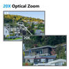 Picture of SUNBA 4K 8MP PTZ Camera Outdoor, IP PoE+ Security Dome, 20X Optical Zoom, Two Way Audio &Built-in TF Card Slot, 24x7 Automatic PTZ Tour, Night Vision up to 328ft (405-D20X 4K)