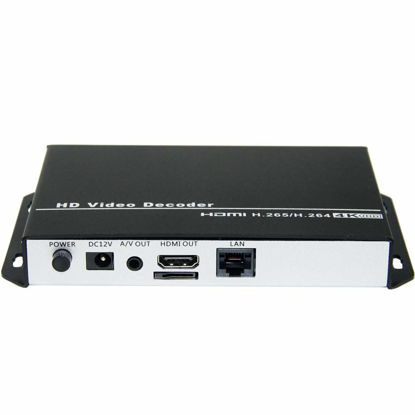 Picture of URayCoder H.265 H.264 HD Video Audio Decoder IP Camera Decoder HTTP RTSP M3U8 RTMP UDP Unitcast to HDMI AV RCA Decoder for Advertisement Display, Decoding Video Encoder, Decoding IP Camera