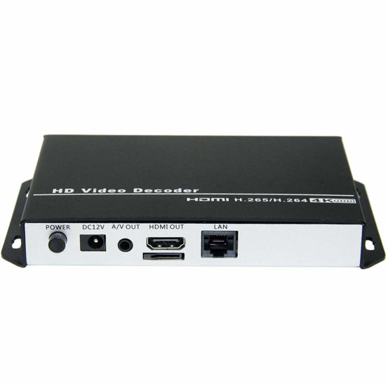 Picture of URayCoder H.265 H.264 HD Video Audio Decoder IP Camera Decoder HTTP RTSP M3U8 RTMP UDP Unitcast to HDMI AV RCA Decoder for Advertisement Display, Decoding Video Encoder, Decoding IP Camera