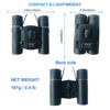 Picture of 8x21 Compact Binoculars for Bird Watching, Mini Small Binoculars for Adults Teens, Full Optical Binoculars for Opera Hiking Hunting Travel Concert Gift(Black)