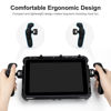 Picture of CaTeFo StarGrip a Pair Mini Camera Side Handle Grip Handgrip with 1/4" Screw and Locating Pins for DSLR Camera Cage Smartphone Cage iPad Cage Monitor Cage with Adjustable 360 Degree