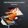 Picture of Hayve 4.3'' IPS Coin Microscope, 1000X Magnification Digital Microscope for Adults，Coin Collection Supplies with 8 Adjustable LEDs，Windows Compatible，32GB TF Card