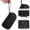 Picture of Travel Cable Organizer,Electronics Accessories Organizer Bag,Electronic Organizer Travel Universal Cable Organizer Electronics Accessories Bag for Charger, Phone, memory card,Travel Gadget Bag-Black