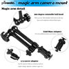 Picture of Niewalda Camera Magic Arm articulating arm- 11 Inch Metal Adjustable Friction Articulated arm with Super Clamp/Phone Clip, for Various Action Camera/DSLR/LCD Monitor/LED Lights/Cell Phone