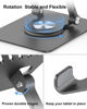 Picture of JUANWE Swivel iPad Stand for Desk, Aluminum Tablet Stand for Desk with 360 Rotating Base, Adjustable & Foldable iPad Holder Stand, Compatible with iPad/Pro/Air/Mini, Tablets, Switch, Kindle, Phone