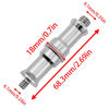Picture of Dsjnf Adaptor for hot/Cold Boots for Film Room Light Stand Ball Head Camera Screw adapters Wireless Flash receivers 1/4 to 3/8 inch Metal External Screw converters Threaded Jack monopod 2pcs