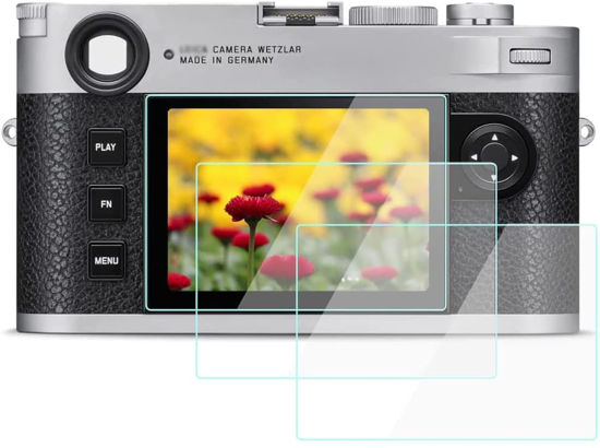 Picture of M11 Screen Protector Compatible for Leica M11 Digital Camera, WH1916 Tempered Glass Anti-Scrach Anti-Bubble Anti-Dust (3 Pack), 3x Leica m11