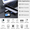 Picture of USB C Docking Station, HDMI to USB C Adapter for Monitor, USB-C Hub HDMI Dongle for Laptop, Micro SD Card Reader USB C Dock for Chromebook, USB C to USB Adapter Multiport for MacBook pro