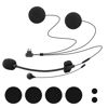 Picture of FreedConn Motorcycle Helmet Bluetooth Communication System FX 10 Riders Group Using Universal Pairing Helmet Intercom with Music Sharing IP67 Ultra-Thin Body (FX Mic-Speaker)