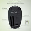 Picture of seenda Wireless Mouse, 2.4G Noiseless Mouse with USB Receiver Portable Computer Mice for PC, Tablet, Laptop, Notebook - Green & Black