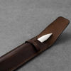 Picture of TORRO Pencil Sleeve Compatible with Apple Pencil Pro/USB-C / 1st / 2nd Generation - Genuine Leather Apple Pencil Case with Microfiber Lining (Dark Brown)
