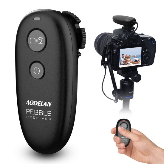 Picture of Aodelan Remote Control for Nikon D850,D810,D800,D3200,D3300,D5100,D5600,D5300,Z6,Z7,Coolpix P1000,D4, D5, D4s,D610,Camera Wireless Remote Shutter Release Replaces Nikon MC-DC2 and MC-30A