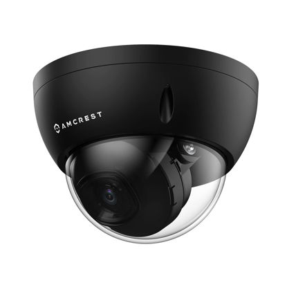 Picture of Amcrest 5MP POE Camera, Outdoor Vandal Dome Security POE IP Camera, 5-Megapixel, 98ft NightVision, 2.8mm Lens, IP67, IK10 Resistance, MicroSD 256GB (Sold Separately), Cloud, NVR (IP5M-D1188EB-28MM)