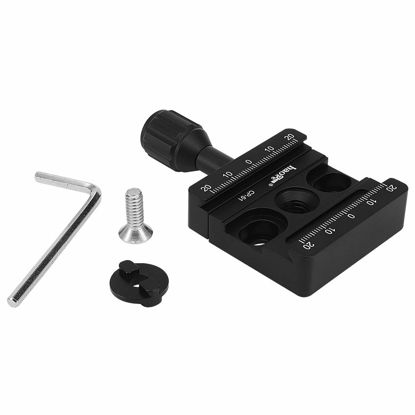 Picture of Haoge Combo Boss Adapter Convertor with CP-51 50mm Arca Swiss Compatible Quick Release Clamp for Manfrotto Tripod Ball Head Clamp Replacement