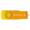 Picture of SIMMAX 5Pcs 8GB USB Flash Drive USB 2.0 Flash Drive Memory Stick Fold Storage Thumb Stick Pen Swivel Design (Five Mixed Colors: Black Blue Green Gold Rose)(Mix Color2)