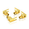 Picture of KUYIOHIFI HiFi Banana Plug to Spade Adapter - Vintage Speaker Amplifier connectors/Banana Plug Adaptor (10-Pack)