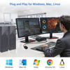Picture of 8K@60Hz KVM Switch 2 Monitors 2 Computers 4K@120Hz USB 3.0 Dual Monitor KVM for 2 PC Share 2 Monitor and 1 Set of Keyboard Mouse Printer (Dual Monitor DP DP)