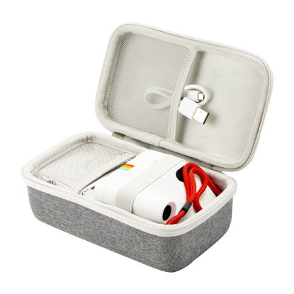Picture of khanka Hard Travel Case Replacement for Polaroid Go (9035/9071/9070) / Polaroid Go Generation 2 - Mini Instant Film Camera(9147/9096/9098/9097), Case Only.(White)