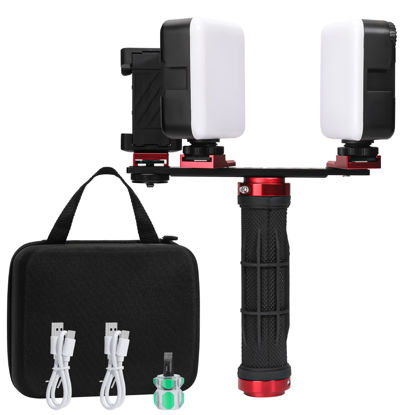 Picture of Dental Photography Aid, Oral Cell Phone Camera Fill Light Brightness Led Video Light Studio Lighting Kit for Home, Clinic, Hospital