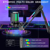 Picture of KingSom Gaming USB Micrphone,Noise Cancellation Condenser Mic with RGB Boom Arm,Podcast Microphones RGB Computer Mic,Streaming Microphone with Pop Filter,Mute Button,Gain for Recording,Discord,Youtube