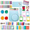 Picture of ZWOOS 10 in 1 Accessories Kit Compatible with Instax Mini 11/9/8 Camera, Including Camera Case, Album and Other Items for Collecting and Displaying Photos (Sky Blue)