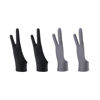 Picture of 4 Pack Artist Gloves for Drawing Tablet Free Size with Two Fingers for Graphics Pad Painting Good for Right or Left Hand - 3.15 x 8 inch