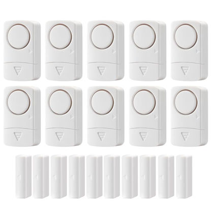 Picture of Door Alarm Sensor Window Alarms for Home Security Kids Burglar Safety System