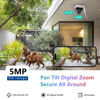 Picture of SV3C PTZ WiFi Security Camera Outdoor, 5MP Wireless Dome Camera Indoor with Auto Tracking, Infrared Night Vision, 2-Way Audio, Motion Detection, RTSP, FTP, SD Card Record, PC, APP, 2.4/5 GHz WiFi