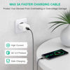 Picture of etguuds 4ft USB A to USB C Cable 3A Fast Charging, 2-Pack USB A to USB Type C Charger Cord for iPhone 16 15 Pro/Pro Max/Plus, for Samsung Galaxy S24 S23 S22 S21 S20 S10 A55 A54 Flip Note, Moto, Gray