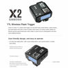 Picture of Godox X2T-P TTL Wireless Flash Trigger for PENTAX Bluetooth Connection Supports iOS/Android App Contoller, 1/8000s HSS, TCM Function,Relocated Control-Wheel,New AF Assist Light